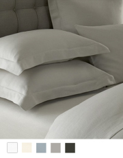 ボルスターカバー【円柱形】全6色 ベルギーリネン 【Maro】