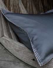 ボルスターカバー【円柱形】全37色 エジプト綿(サテン織り・300TC) 【Rybina】