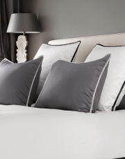 枕カバー 全37色 エジプト綿(サテン織り・300TC) 【Thuja】