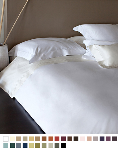 掛け布団カバー 全28色 エジプト綿(サテン織り・300TC) 【raffaello】