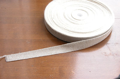 リネンテープ　ナチュラル9950　（1m単位）/ 麻 ハンドメイド 手作り 