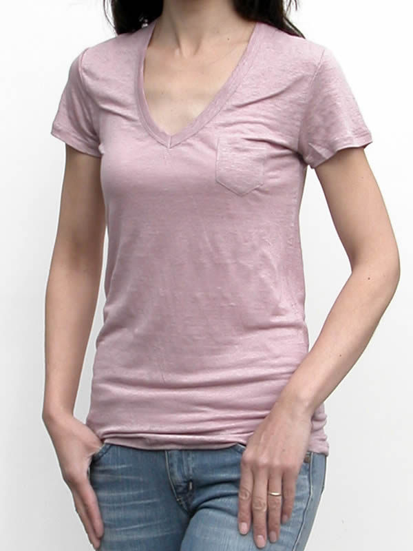 リネンTシャツ