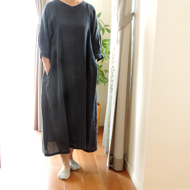リネン ソックス