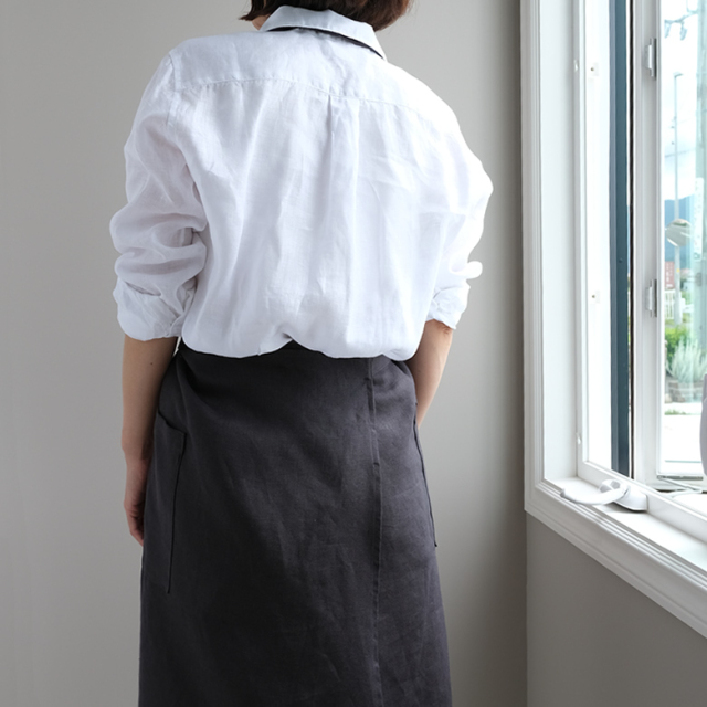 リネンエプロン　+decor
