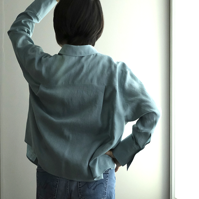 シャツブラウス