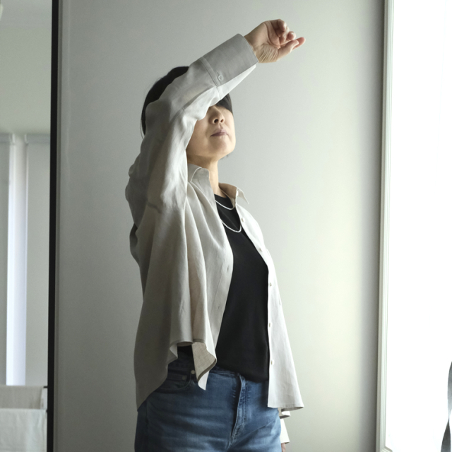 シャツブラウス