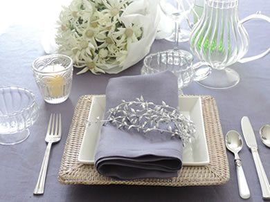 リネンテーブルランナー