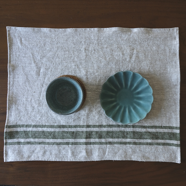 リトアニア リネン で作った ランチョンマット プレースマット