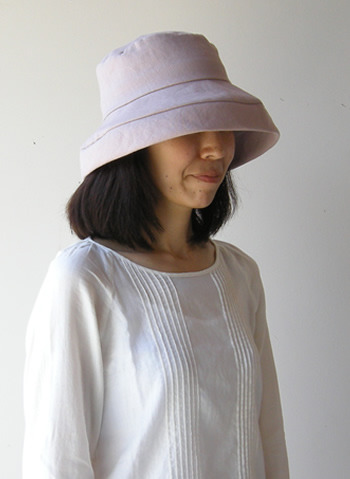 リネン 帽子