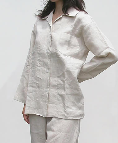 リネンパジャマ