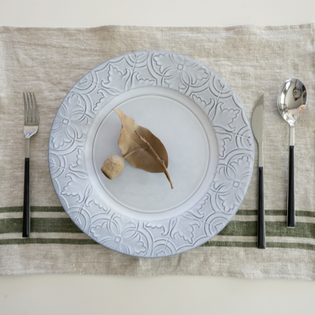 リトアニア リネン で作った ランチョンマット プレースマット