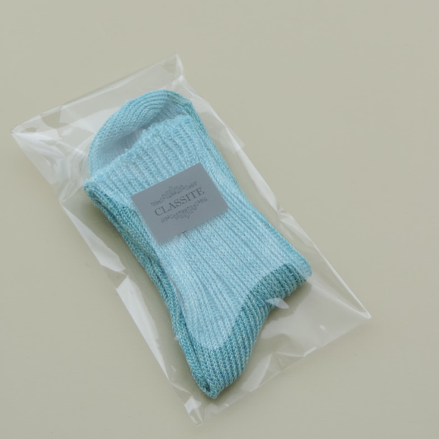 リネン ソックス