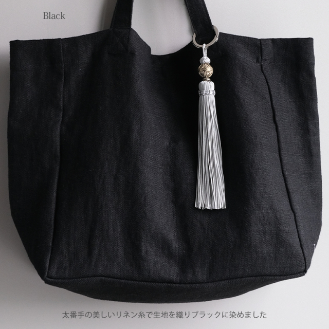 リネン トートバッグ Tote bag 煌めきバッグ