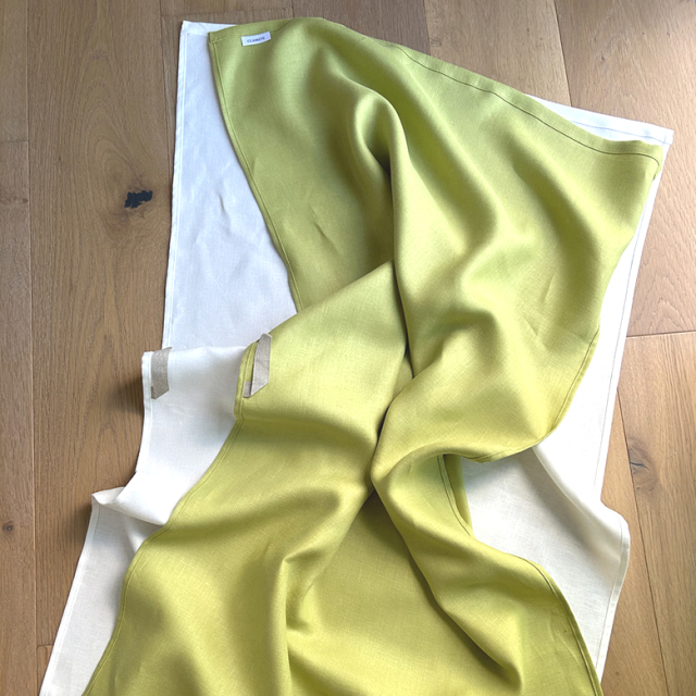 平織り リネン バスタオル +Decor ヨーロッパスタイル ノンパイル