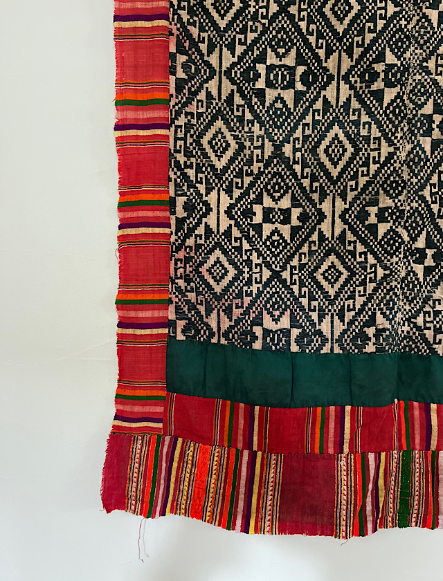 タイ族古布ブランケット