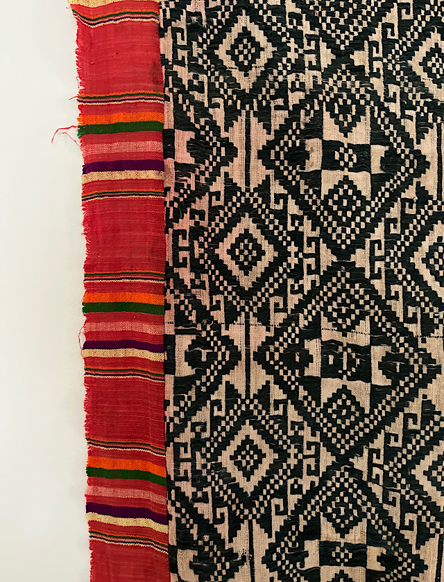 タイ族古布ブランケット