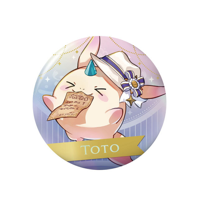 メルクストーリア 10th Anniversary コラボカフェ 【Glowlight】缶バッジ トト