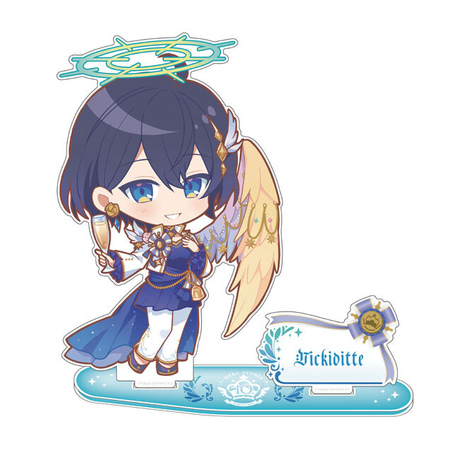 メルクストーリア 10th Anniversary コラボカフェ ミニキャラアクリルスタンド ヴィキディテ