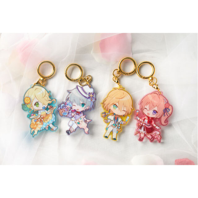 メルクストーリア 10th Anniversary コラボカフェ ミニキャラアクリルキーホルダー A