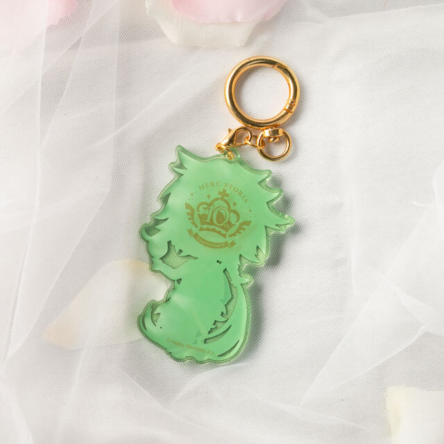 メルクストーリア 10th Anniversary コラボカフェ ミニキャラアクリルキーホルダー A