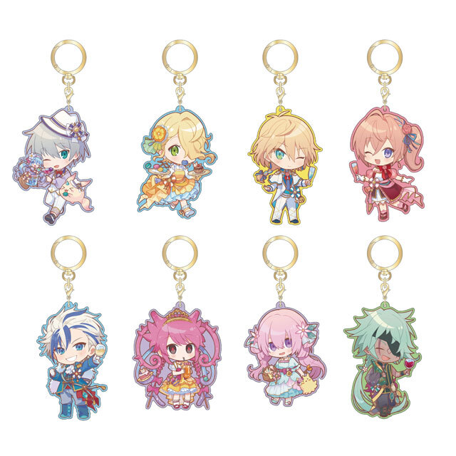 メルクストーリア 10th Anniversary コラボカフェ ミニキャラアクリルキーホルダー A
