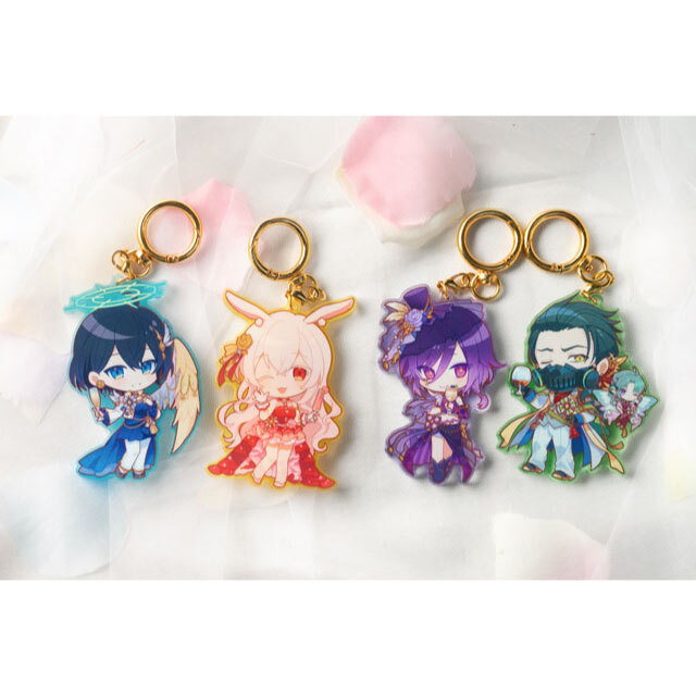 メルクストーリア 10th Anniversary コラボカフェ ミニキャラアクリルキーホルダー B