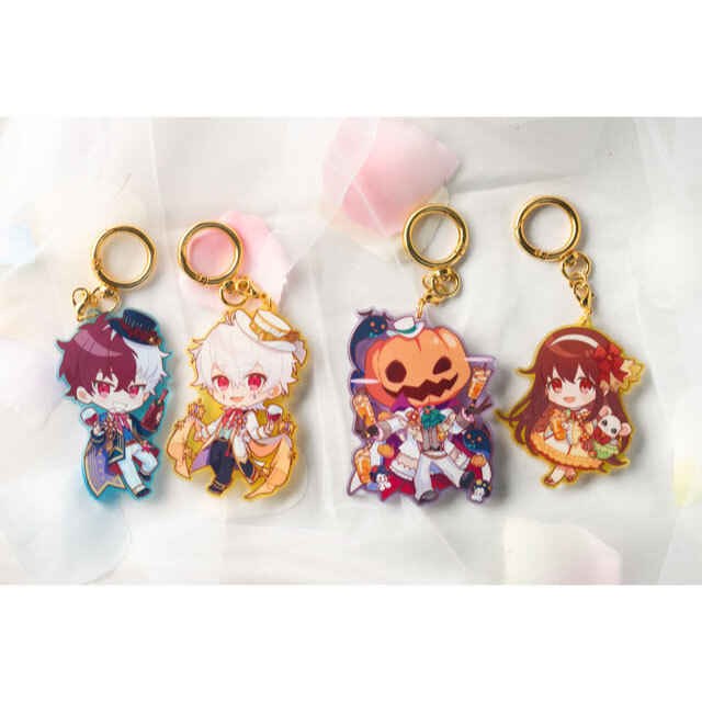 メルクストーリア 10th Anniversary コラボカフェ ミニキャラアクリルキーホルダー B
