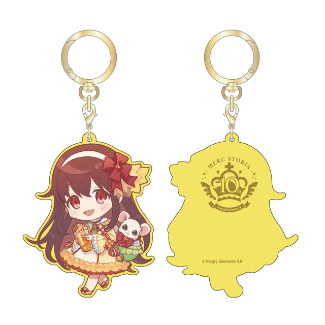 メルクストーリア 10th Anniversary コラボカフェ ミニキャラアクリルキーホルダー B