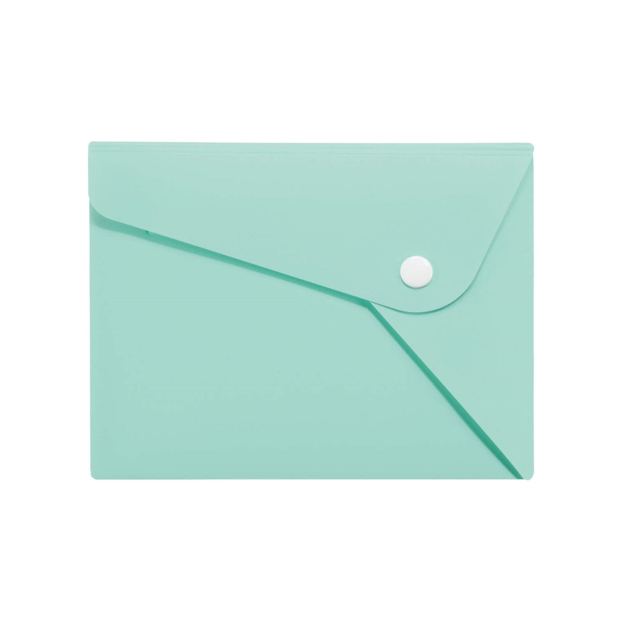 PPカラーホルダー　〈ペルト〉ポストカードサイズ　CF-60P　ミントグリーン（MI）　135-63　※3個入り/セット