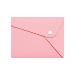 PPカラーホルダー　〈ペルト〉ポストカードサイズ　CF-60P　ペールピンク（PP）　135-60　※3個入り/セット