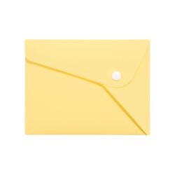 PPカラーホルダー　〈ペルト〉ポストカードサイズ　CF-60P　ペールイエロー（PY）　135-64　※3個入り/セット