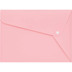 PPカラーホルダー　〈ペルト〉A4判　CF-62P　ペールピンク（PP）　135-45　※1個入り