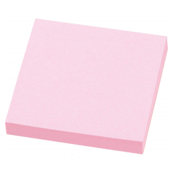 ふせん＜ リペタ＞  貼ってはがせるメモ　ピンク　RL-17　138-27