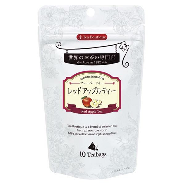 Tea Boutique レッドアップルティー 10ティーバッグ [10310](110310)[賞味期限2026/05/01]