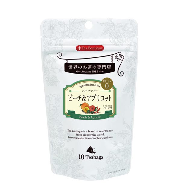 Tea Boutique ピーチ&アプリコット 10ティーバッグ [10308](117672)[賞味期限2027/11/01]