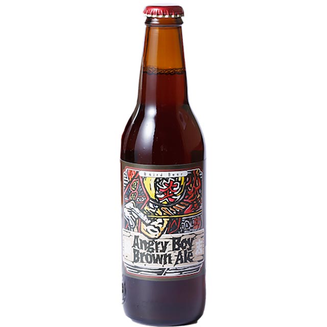 ベアードビール アングリーボーイブラウンエール 7.0/330 [28805] 【要冷蔵】(128805)