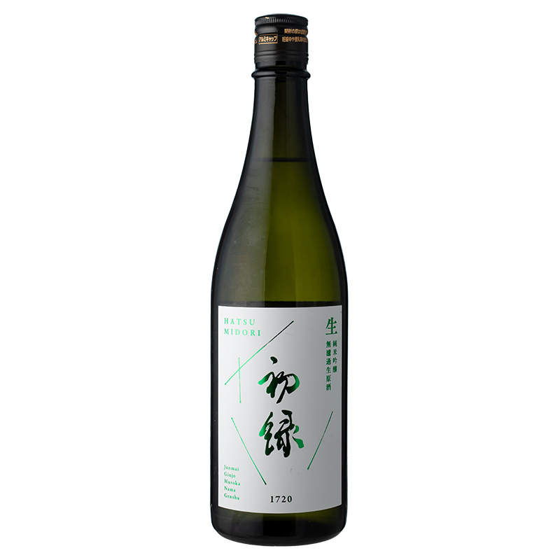 奥飛騨酒造 初緑 純米吟醸無濾過生原酒（緑）720ml [箱なし] [153277] 【要冷蔵】
