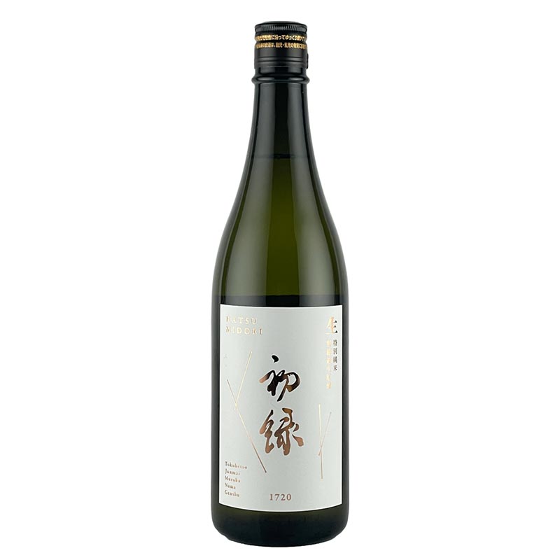 奥飛騨酒造 初緑 特別純米 無濾過生原酒（銀） 720ml[箱なし] [153278] 【要冷蔵】