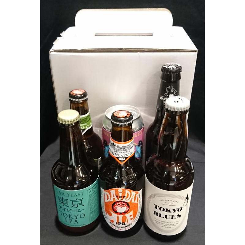 ビール箱 330ml瓶 6本 ギフトボックス [154475](154475)