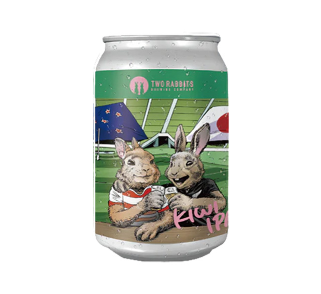 Two Rabbits Brewing キウイIPA 6.0/360 [155499] 【要冷蔵】
