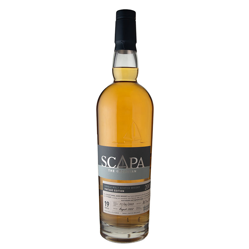スキャパ 2003 19年 FOR WHISKY EXCHANGE 56.7/700[161734][正規輸入][箱なし]