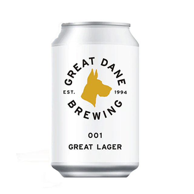 Great Dane Brewing 001 Great Lager 5.0%/350ml 缶 [163471]