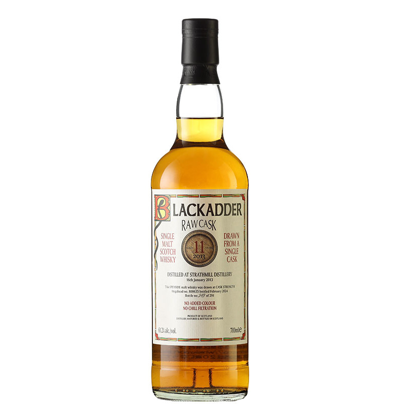 【ブラックアダー】【RAW CASK】ストラスミル2013 11年 61.2/700[165829][正規輸入][箱付]
