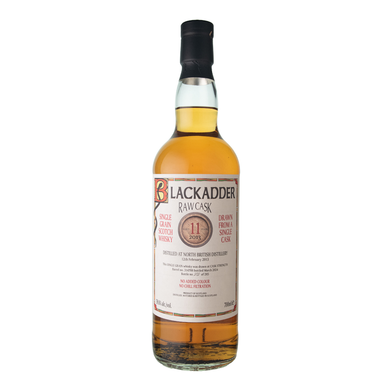 【ブラックアダー】【RAW CASK】ノースブリティッシュ 2013 11年 59.8/700[166836][正規輸入][箱付]