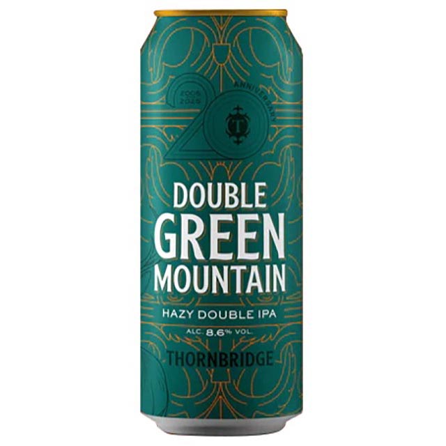 ソーンブリッジ ダブルグリーンマウンテン ヘイジーダブルIPA 8.6/440[166853]