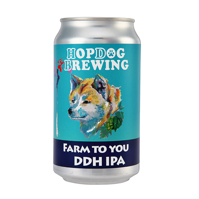 Hop Dog Brewing FARM to YOU DDH IPA  6.0%/360ml 缶 [167713]【要冷蔵】