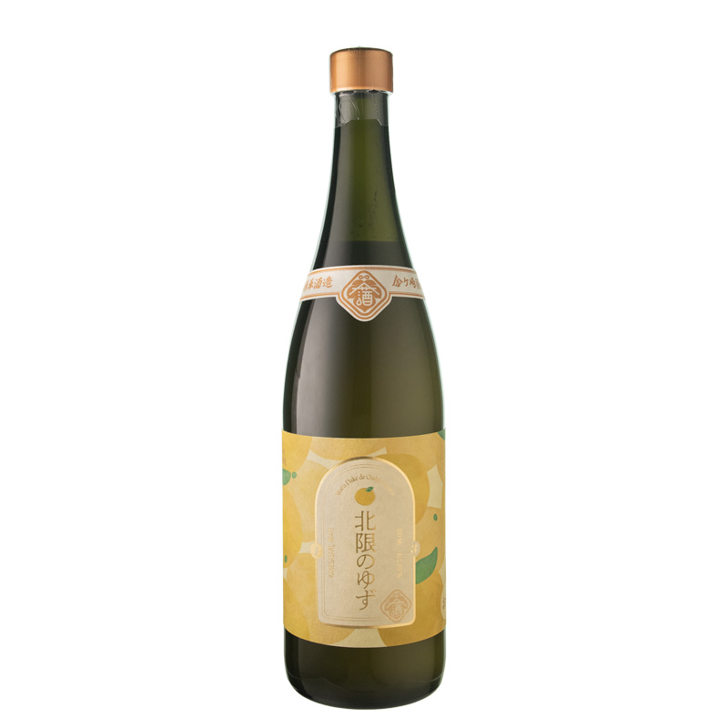 【金ヶ崎薬草酒造】北限の柚子リキュール 20/700[169462][箱なし]