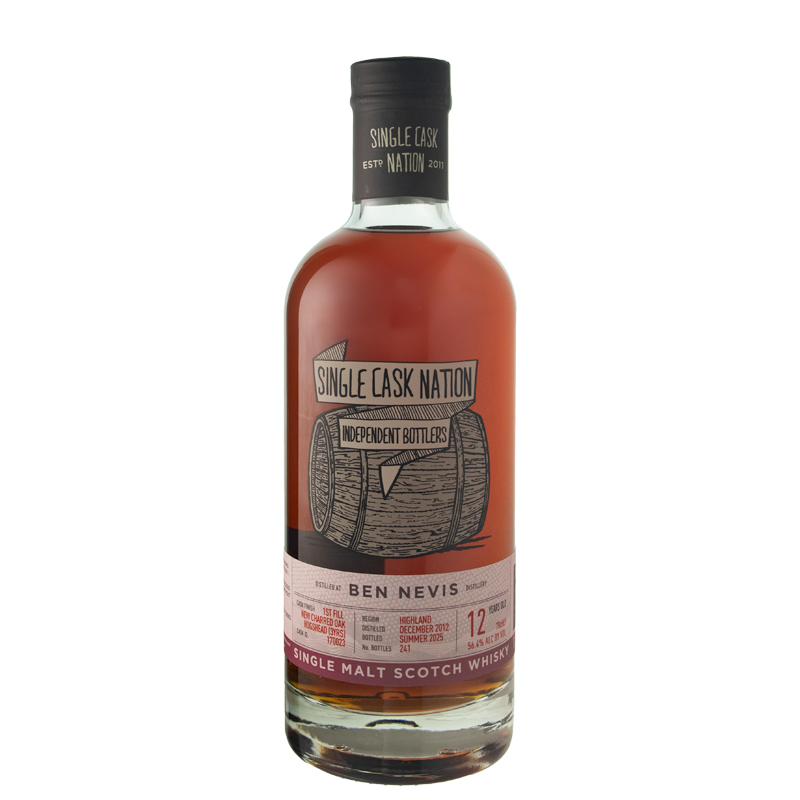 【シングルカスクネーション】ベン・ネヴィス 2012 12年 56.4/700[169478][正規輸入][箱なし]