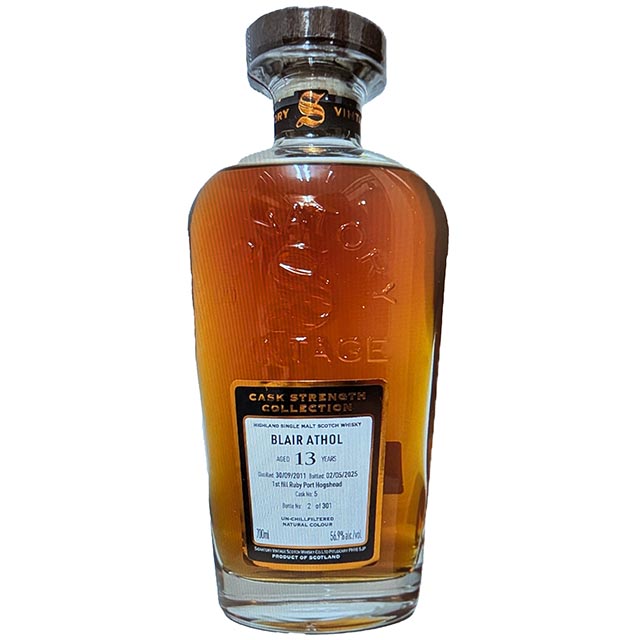 【シグナトリー】【カスクストレングス】ブレアアソール 2011 13年 56.9/700[169692][正規輸入][箱付]