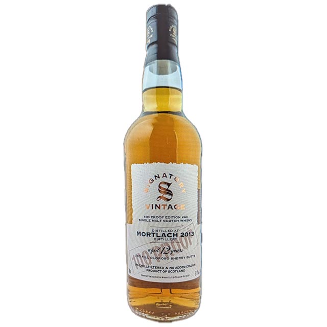 【シグナトリー】モートラック 2013 12年 100プルーフシリーズ 57.1/700[169839][正規輸入][箱なし]